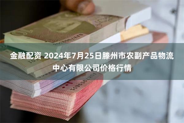 金融配资 2024年7月25日滕州市农副产品物流中心有限公司价格行情